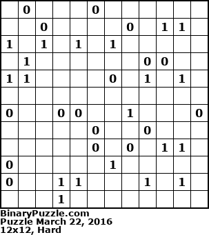 Binary Puzzle