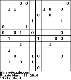 Binary Puzzle