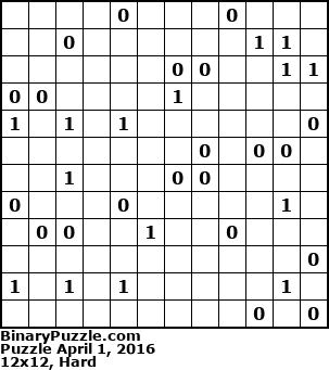 Binary Puzzle