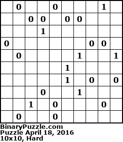Binary Puzzle