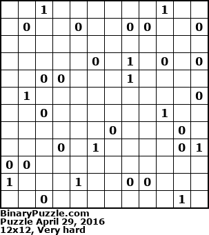 Binary Puzzle