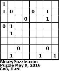 Binary Puzzle