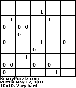 Binary Puzzle