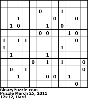 Binary Puzzle