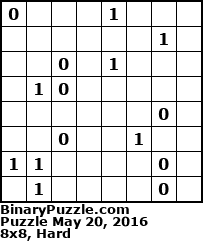 Binary Puzzle