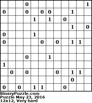 Binary Puzzle