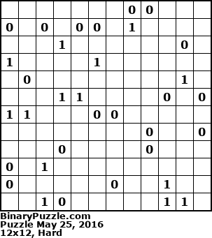 Binary Puzzle