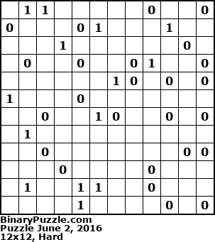 Binary Puzzle