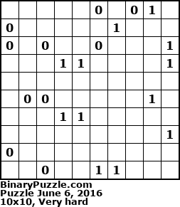 Binary Puzzle