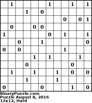 Binary Puzzle