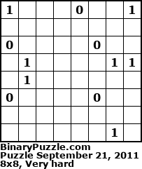 Binary Puzzle