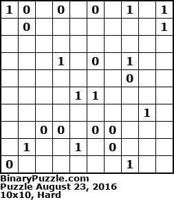 Binary Puzzle