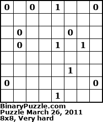 Binary Puzzle