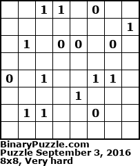 Binary Puzzle