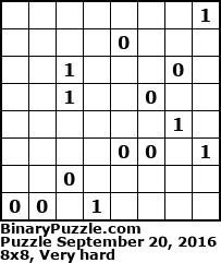 Binary Puzzle