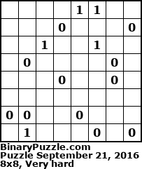 Binary Puzzle