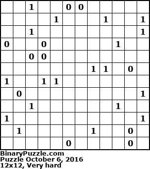 Binary Puzzle