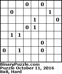 Binary Puzzle