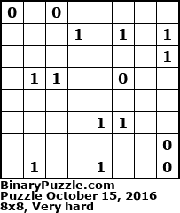 Binary Puzzle