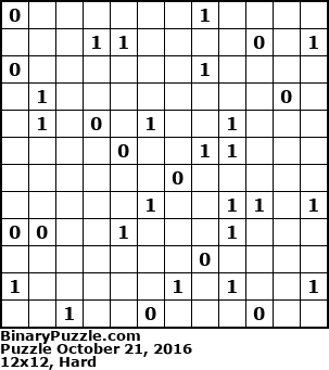 Binary Puzzle