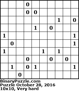 Binary Puzzle