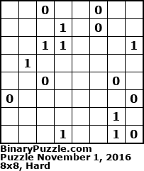Binary Puzzle
