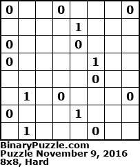 Binary Puzzle