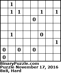 Binary Puzzle