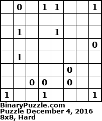 Binary Puzzle