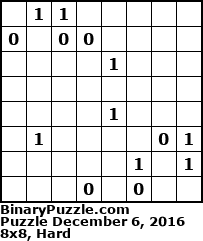 Binary Puzzle