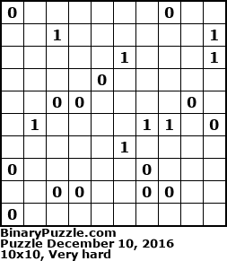 Binary Puzzle