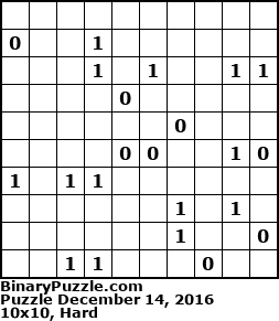 Binary Puzzle