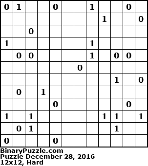 Binary Puzzle