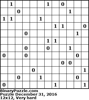 Binary Puzzle