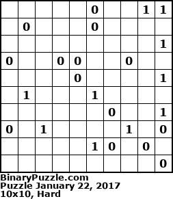 Binary Puzzle