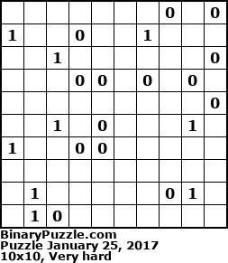 Binary Puzzle