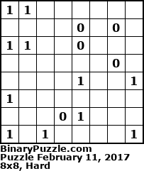 Binary Puzzle
