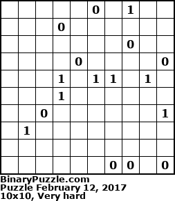 Binary Puzzle