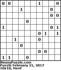 Binary Puzzle