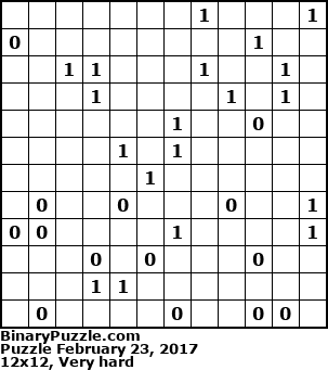 Binary Puzzle
