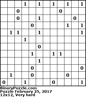 Binary Puzzle