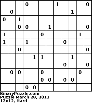Binary Puzzle