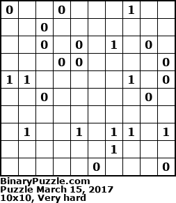 Binary Puzzle