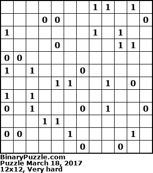 Binary Puzzle