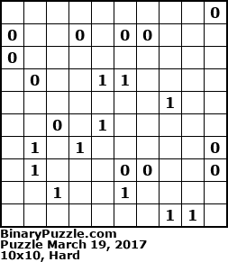 Binary Puzzle