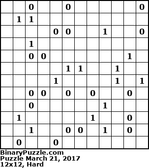 Binary Puzzle