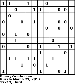 Binary Puzzle