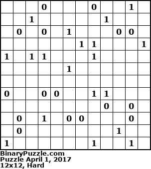 Binary Puzzle