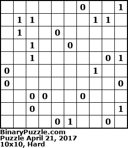 Binary Puzzle