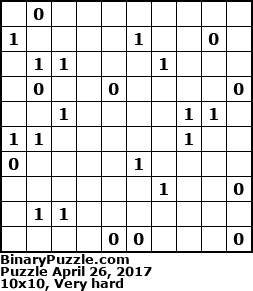 Binary Puzzle